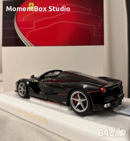 BBR BBR Ferarri La Ferarri Aperta Black Daytona1:18, снимка 2 - Колекции - 53618532