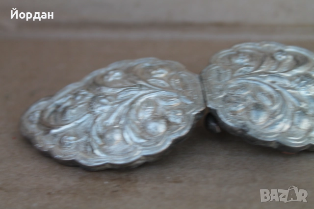 Сребърни пафти, снимка 4 - Антикварни и старинни предмети - 52367143