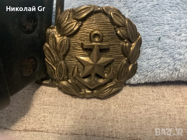 Офицерски    Военноморски   Колан с кобур отличен състояние времената на социализма, снимка 5 - Колани - 52790207