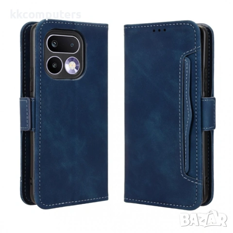 Кожен Калъф Портфейл за Realme 16 Pro+ 5G - Множество Слотове, Джоб за Банкноти, Двоен Магнит, Сваля, снимка 2 - Резервни части за телефони - 53608177