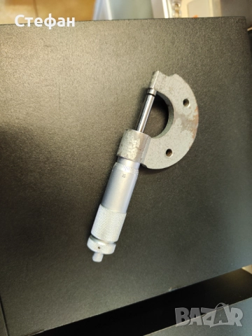 Микрометър от 0 до 25мм. В отлично състояние., снимка 4 - Други инструменти - 51983021