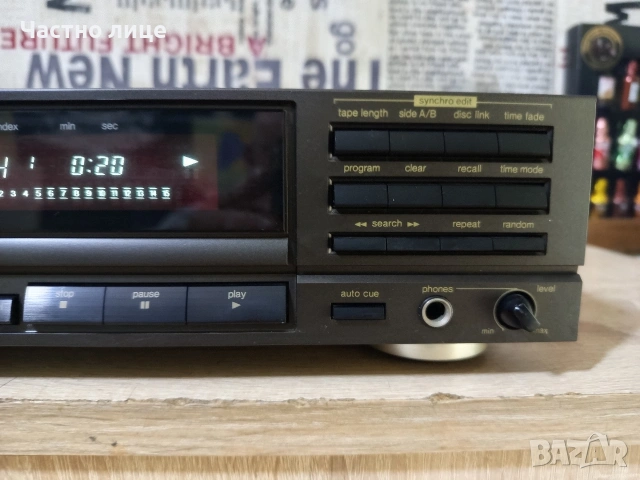 СД-Плейър"Technics" SL-P277A, снимка 2 - Ресийвъри, усилватели, смесителни пултове - 53884762