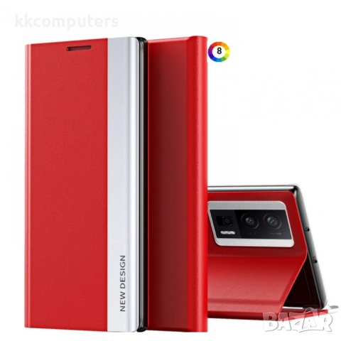 Xiaomi Poco F5 Pro Electroplated /Magnetic Wallet Калъф и Протектор, снимка 4 - Калъфи, кейсове - 53197835