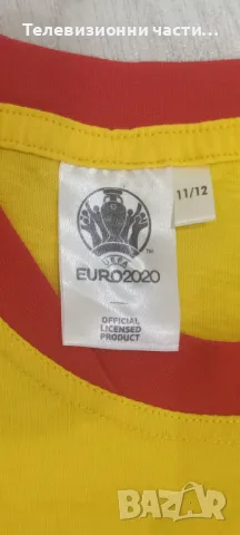 Футболна тениска фланелка на Испания Spain Espana Euro 2020 официален продукт 11-12 годишни, снимка 5 - Детски тениски и потници - 49771101