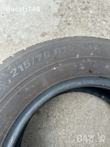 4бр. зимни гуми 215/70/15 Kumho WS71 SUV - DOT 2323 Като нови, снимка 7 - Гуми и джанти - 53928727