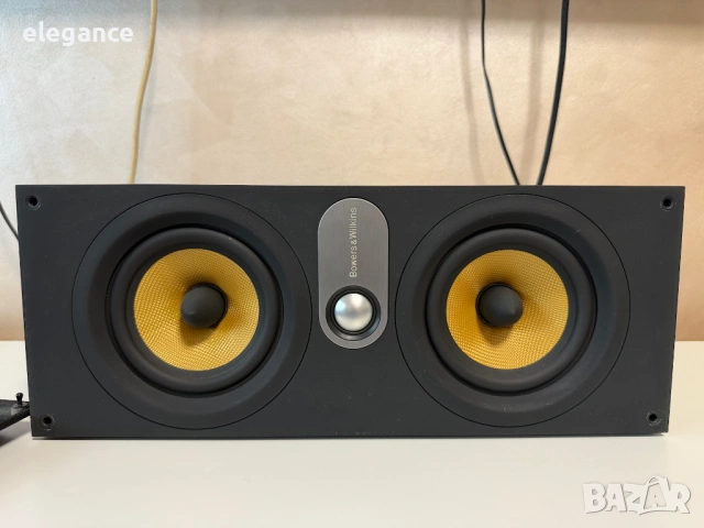 Тонколона / център Bowers & Wilkins B&W HTM62 централен говорител – *ТОП* състояние, снимка 6 - Тонколони - 53939347
