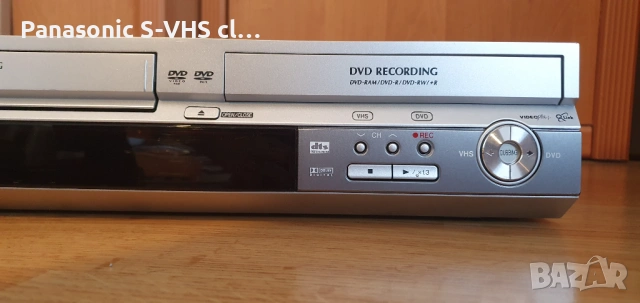 Panasonic DMR-ES30VEBS VHS-DVD recorder, снимка 4 - Плейъри, домашно кино, прожектори - 53655069