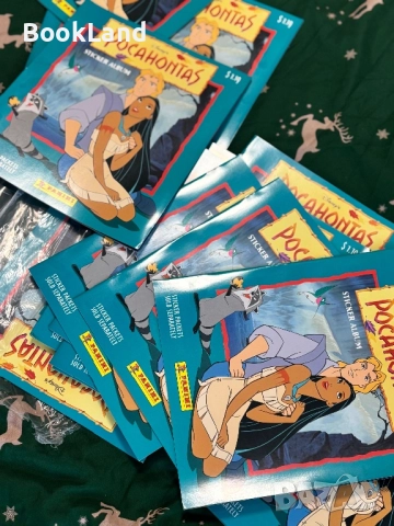 Pocahontas ретро чисто нови албуми за стикери на Panini, снимка 6 - Колекции - 52748220
