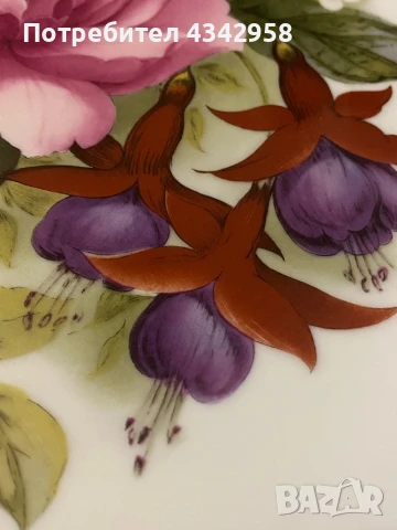 AK Kaiser. 1960 г. Немска колекционерска чиния , снимка 3 - Антикварни и старинни предмети - 50587073