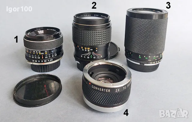 ОБЕКТИВИ РЪЧЕН ФОКУС - на OLYMPUS OM mount