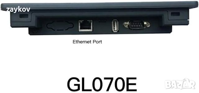 7" инчов Kinco  GL070E HMI сензорен екран Ethernet порт сензорен панел RS232 RS422 RS485 интерфейс, снимка 2 - Друга електроника - 45422601