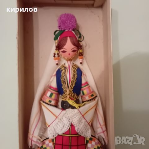 Ретро фолклорна кукла от НРБ, снимка 5 - Други ценни предмети - 45395133