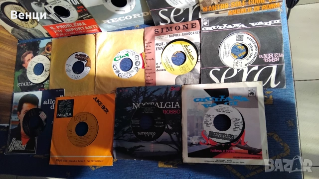 50бр малки грамофонни плочи, снимка 6 - Грамофонни плочи - 54217144