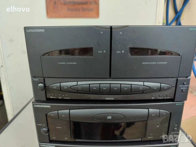 Стерео усилвател, дек и CD Grundig M30, снимка 10 - Аудиосистеми - 50846714