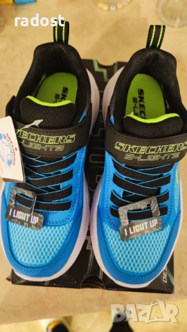 Детски светещи маратонки SKECHERS №30 19см, снимка 9 - Детски маратонки - 53607140