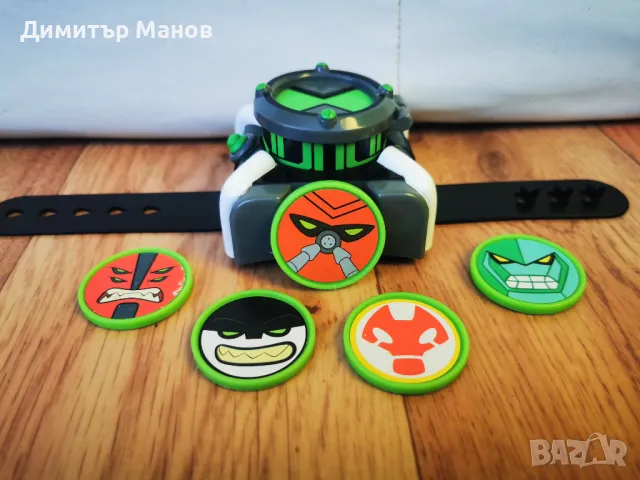 Изгоден лот BEN 10 часовници - 4бр. + дискове + фигурки + доп. подарък, снимка 2 - Фигурки - 47501298