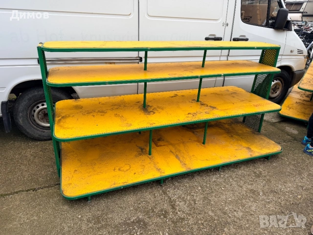 Стелажи 2бр., снимка 4 - Стелажи и щандове - 53820883