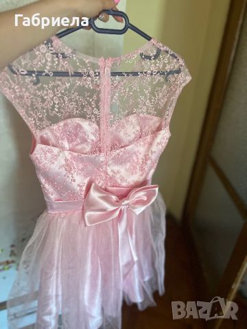 Официална рокля бебешко розово, снимка 2 - Рокли - 45190789