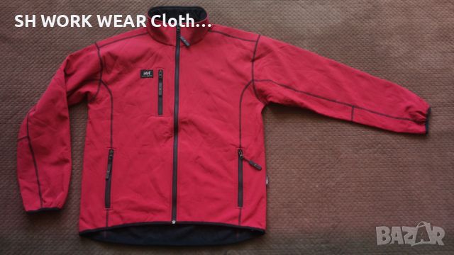 HELLY HANSEN Softshell Jacket размер L работна горница вятъроустойчива W4-118, снимка 1 - Суичъри - 45257031