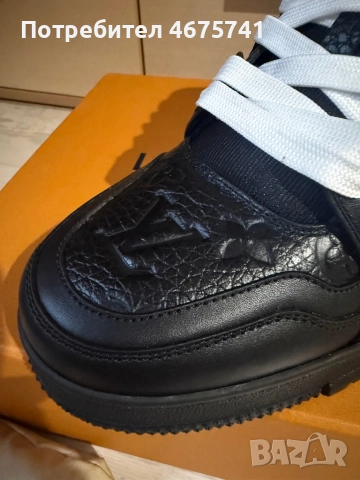 Louis Vuitton черни маратонки, снимка 6 - Маратонки - 52754810