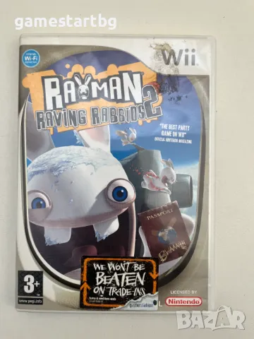 Rayman Raving Rabbids 2 за Wii, снимка 1 - Игри за Nintendo - 49342467