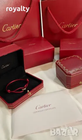 Cartier гривна и обеци , снимка 3 - Гривни - 49775966