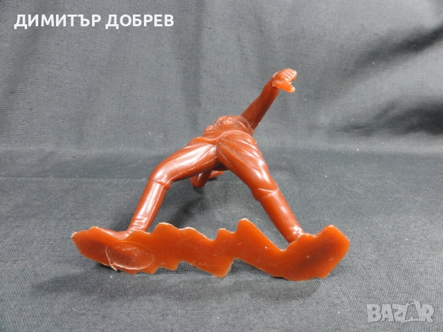 СТАРА РЕТРО СОЦ СССР ПЛАСТМАСОВА ФИГУРКА РУСКИ ВОЙНИК ВСВ, снимка 5 - Колекции - 52712162