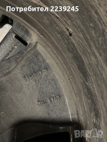 Оригинални джанти 18 цола 5х112 за Мерцеде Е-класа W213 със зимни гуми 245/45/18, снимка 11 - Гуми и джанти - 54184305