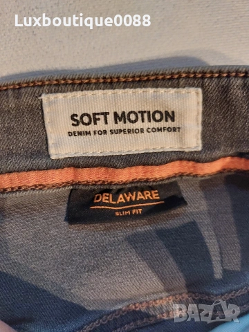 Мъжки дънки Boss Delaware 33/34, снимка 4 - Дънки - 53458510