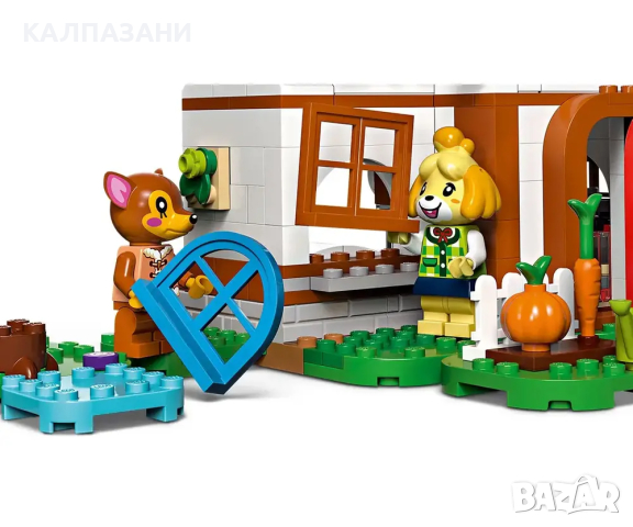 LEGO® Animal Crossing™ 77049 - Посещение в къщата на Isabelle, снимка 8 - Конструктори - 44939731