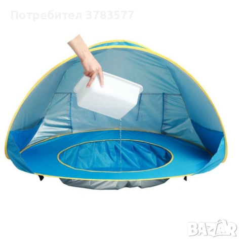 Плажна палатка с басейн, снимка 2 - Други - 54256142