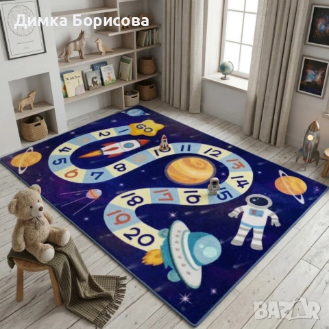 Детски килим за игра 120х160см , снимка 9 - Килими - 53940741