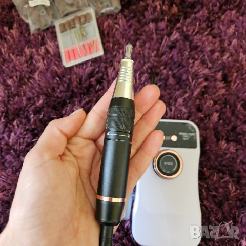 Мощна пила за сваляне на геллак, на батерия, снимка 3 - Продукти за маникюр - 50656890