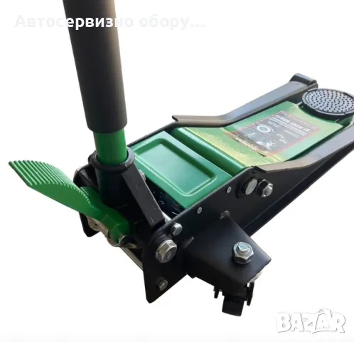 Нископрофилен крик крокодил 4 тона с две помпи и педал 75 - 505 мм ROCKFORCE, снимка 4 - Други инструменти - 50038201