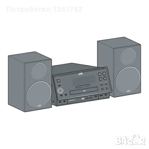 JVC CA-UXF2B micro component system, снимка 3 - Аудиосистеми - 48022011