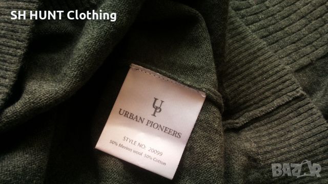 URBAN PIONEER 50% Merino Wool размер М блуза 50% Мерино вълна - 927, снимка 12 - Блузи - 45226165