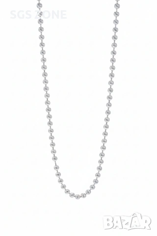 Сребърна верижка от Италия с родиево покритие, снимка 2 - Колиета, медальони, синджири - 53109189