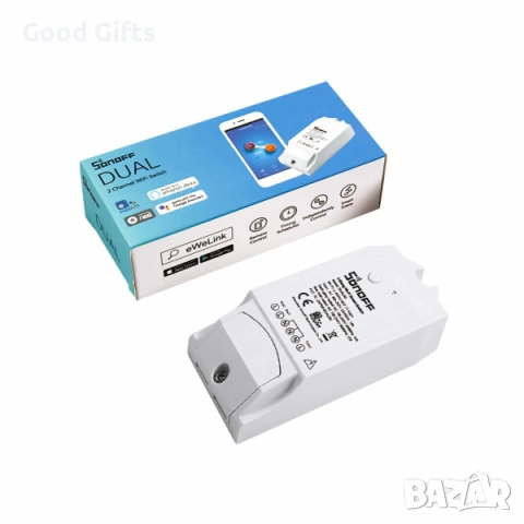 Двуканален Смарт WiFi Ключ – Интелигентно управление за вашия дом, снимка 5 - Друга електроника - 53833200