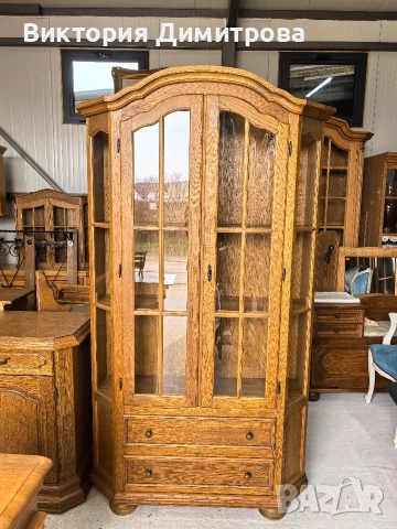 Витрина двойна врата