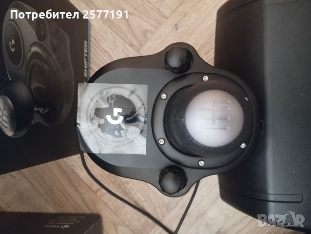 Волан Logitech G920 + shifter , снимка 3 - Джойстици и геймпадове - 46767149