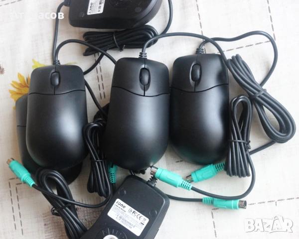 Ретро мишка iONE Lynx Ki PS2 3 бутона - скрол