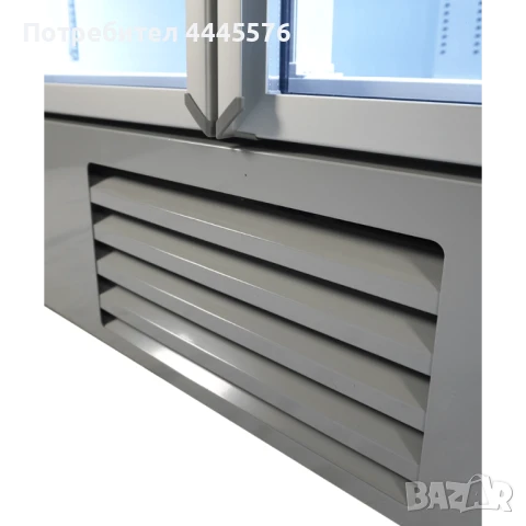  Професионална хладилна витрина COMBISTEEL с 3 стъклени врати – 1530 литра, снимка 4 - Витрини - 50709112