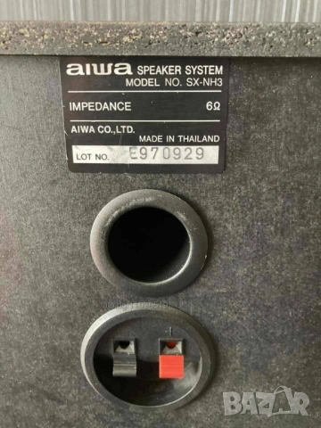 AIWA SX-NH3 bookshelf speakers Тонколони , снимка 7 - Тонколони - 54133622