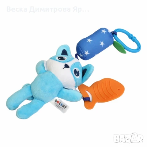 Играчка-висулка "Коте с гризалка" – многофункционално забавление за най-малките, снимка 2 - Други - 51172206