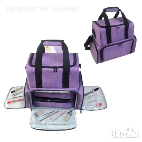 Професионален куфар за лакове за нокти 4640, снимка 3 - Други стоки за дома - 53270801