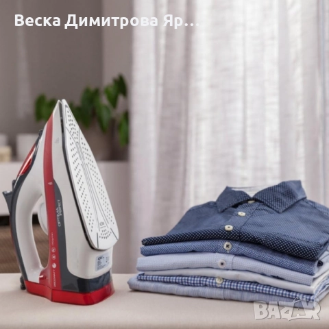 Ютия Solac Optima Perfect – 2600W, керамична плоча, 170 g/min пара, 380 мл резервоар, снимка 4 - Ютии - 51537442