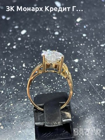 Златен пръстен, снимка 2 - Пръстени - 46354598