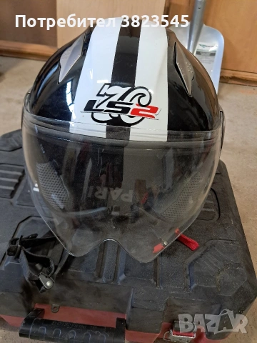 Каска за скутер, размер S, снимка 3 - Аксесоари и консумативи - 53588457