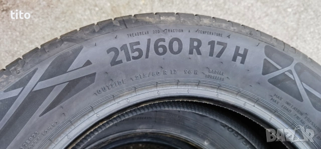 Чисто Нови 215 60 17 Continental/ Brigestone, снимка 4 - Гуми и джанти - 53992559