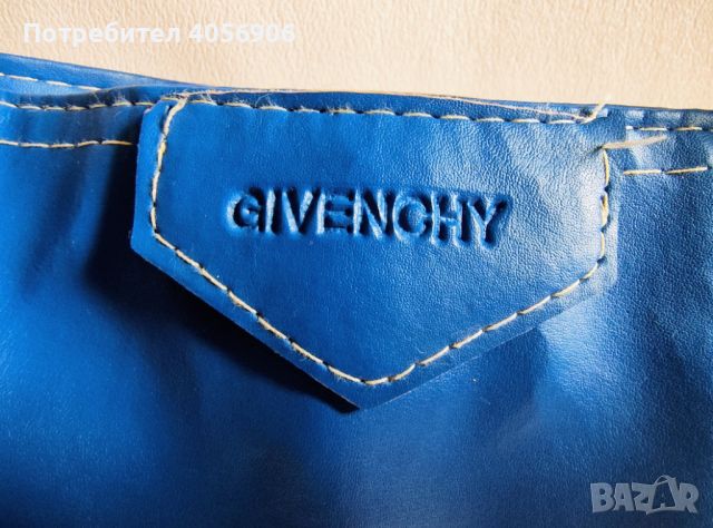 Дамска чанта Givenchy , турско синьо, снимка 5 - Чанти - 46387216
